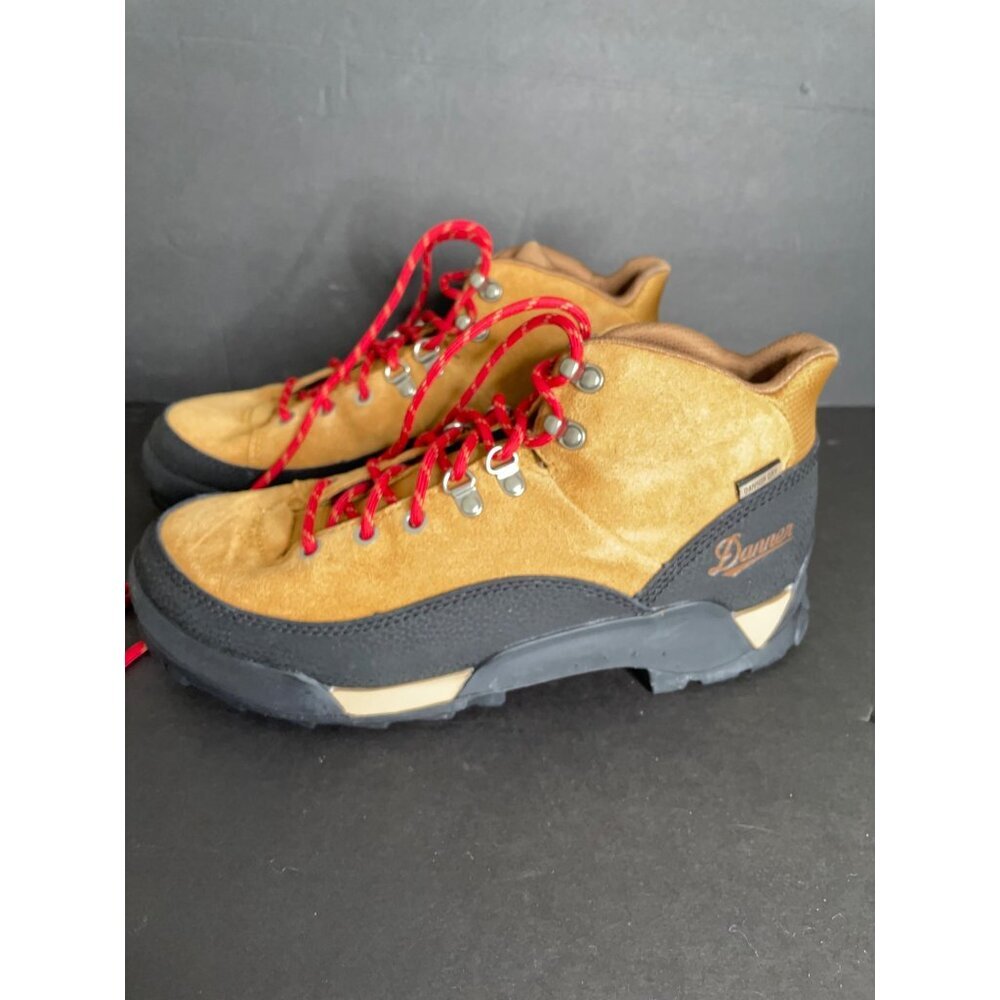 Danner Womens Panorama Leather Mid Hiking Boots Waterproof Brown Red Sz 8.5 39.5 - Picture 4 of 7